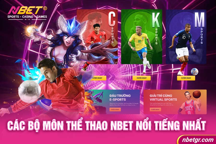 TOP siêu phẩm game thể thao đáng thử một lần tại Nbet